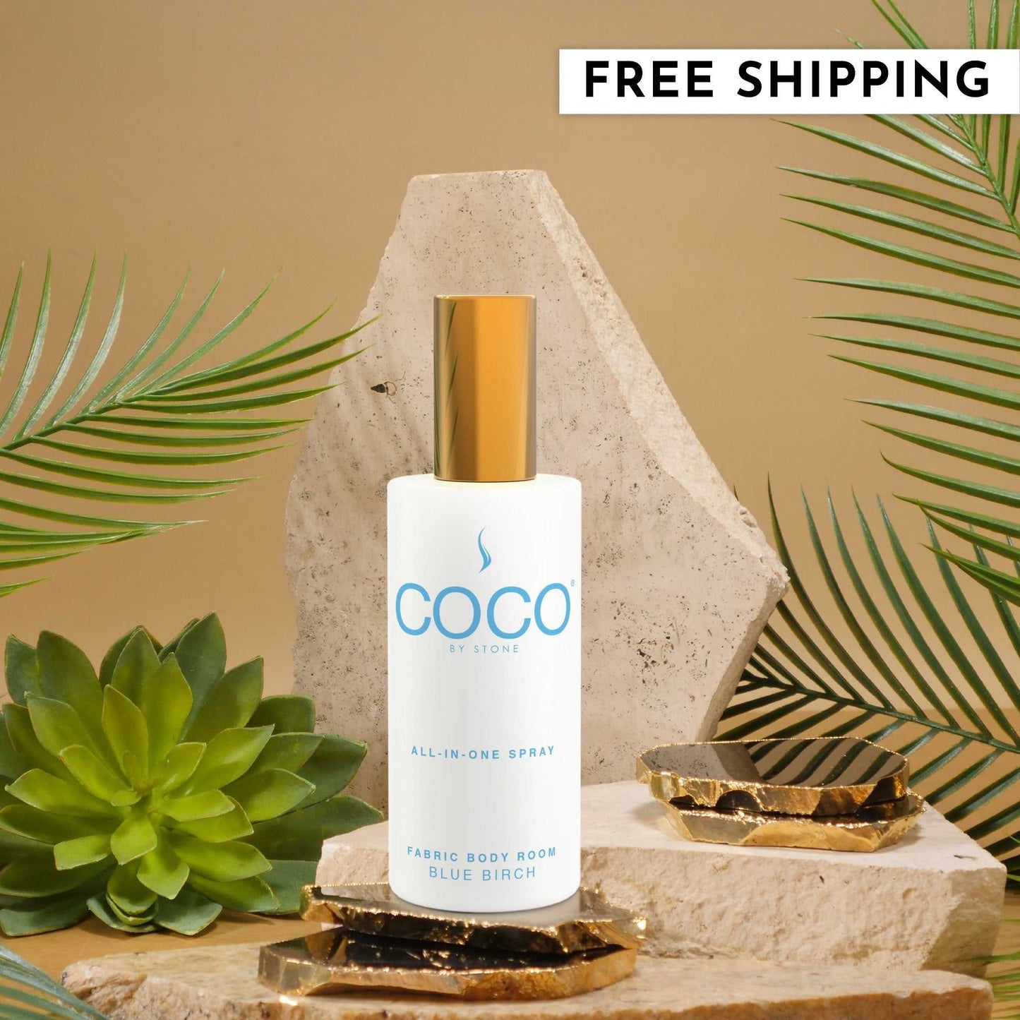 COCO All-in-One Spray 5oz Blue Birch All-In-One Spray CRS5BB 20 $ Room Sprays Stone Candles Stew's Incense