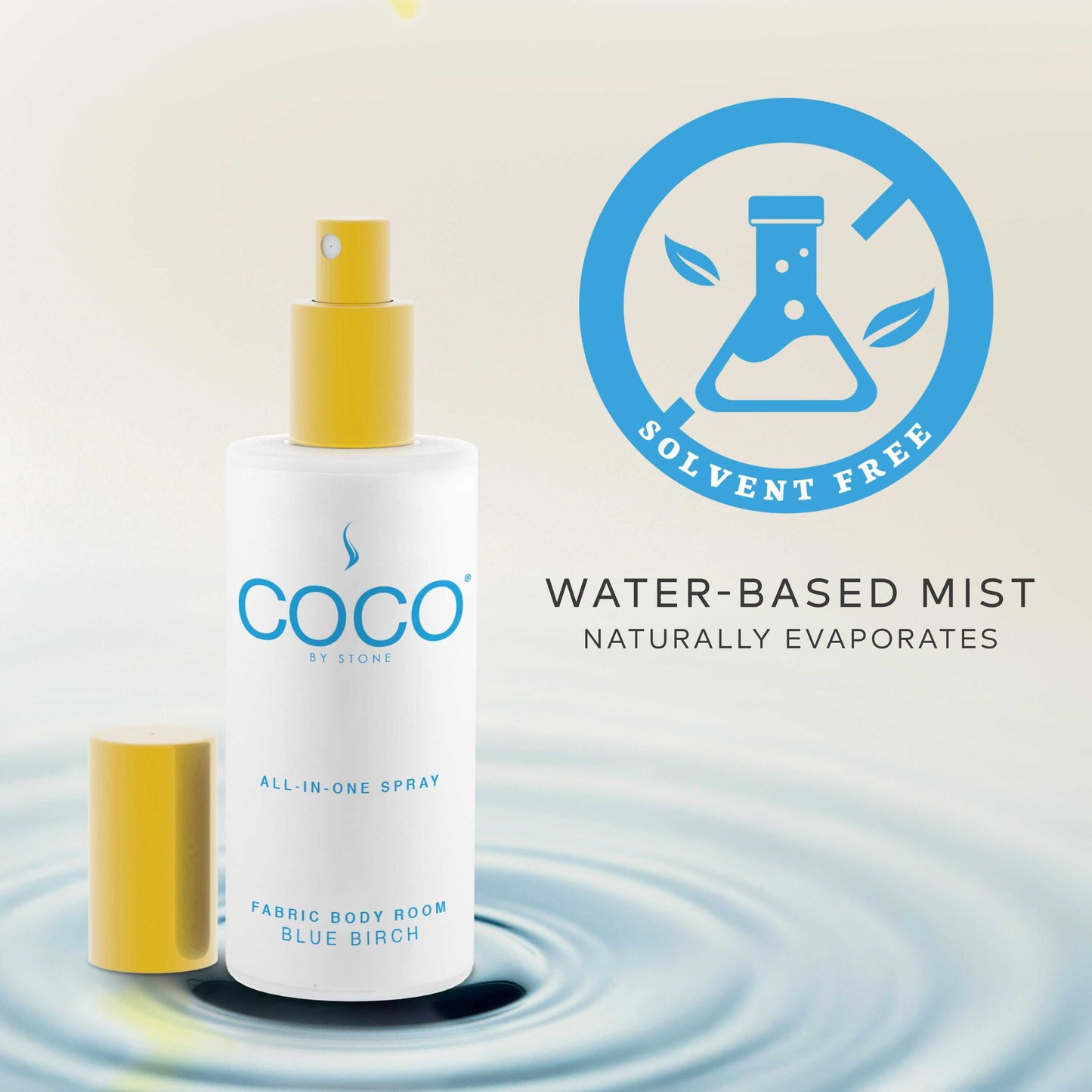 COCO All-in-One Spray 5oz Blue Birch All-In-One Spray CRS5BB 20 $ Room Sprays Stone Candles Stew's Incense