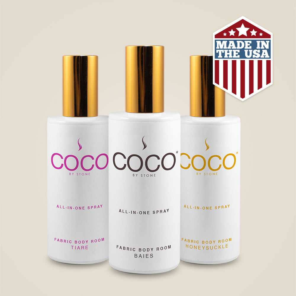COCO All-in-One Spray 5oz White Tea All-In-One Spray CRS5WT 20 $ Lava Rock Diffusers Stone Candles Stew's Incense