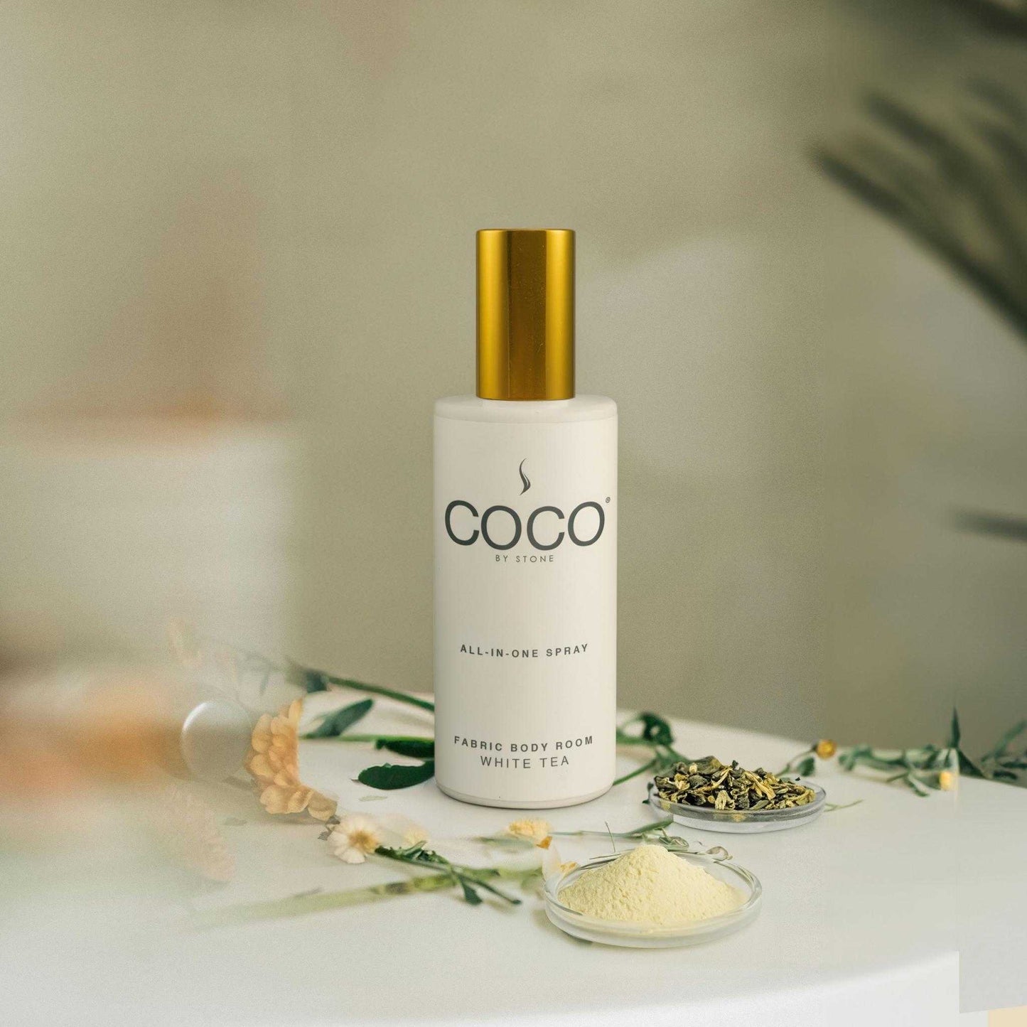COCO All-in-One Spray 5oz White Tea All-In-One Spray CRS5WT 20 $ Lava Rock Diffusers Stone Candles Stew's Incense