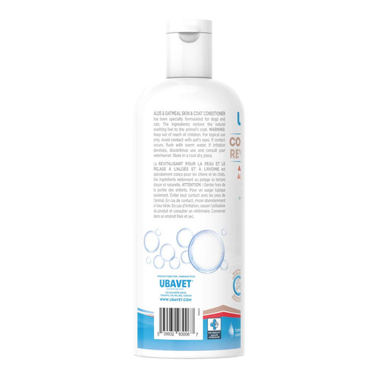 Grooming Supplies UBAVET Aloe & Oatmeal Conditioner for Dogs & Cats – Nourishing & Soothing Formula for Sensitive Skin – (16.9 fl oz / 500ml) UVUS3006 15 $ Pet Lovers Store American Pet Supplies Stew's Incense