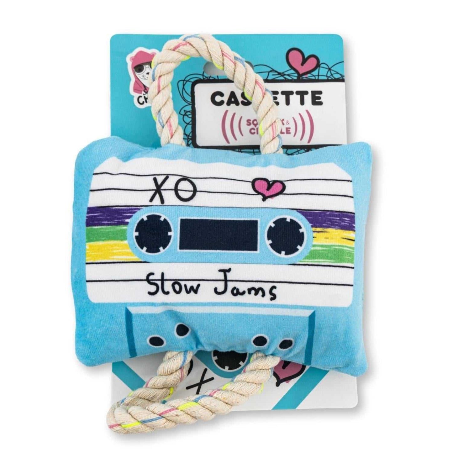 Chew Toys Retro Cassette Tape Plush Dog Toy – with Squeaker & Crinkle Paper for Fun Play HOM317 12 $ Shop All American Pet Supplies Stew's Incense