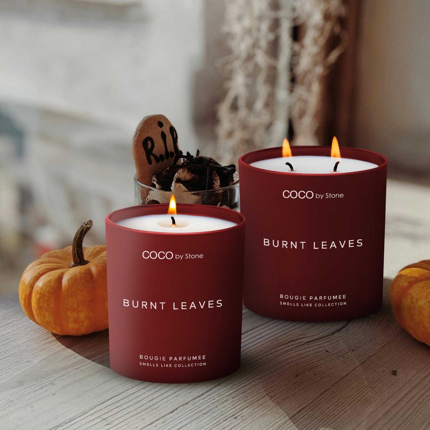 Smells Like Candle 15oz Smells Like Burnt Leaves Candle GLT15-3-2023 38 $ Shop All Stone Candles Stew's Incense