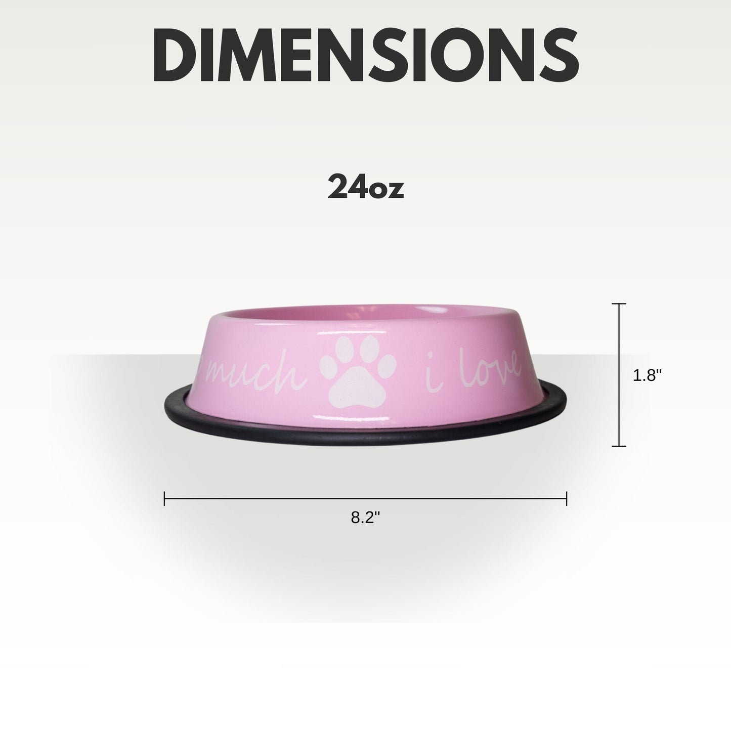 Pet Suppplies I LOVE YOU SO MUCH Modern Stainless Steel Dog Bowl – 24oz YLS-003 12 $ Pet Lovers Store American Pet Supplies Stew's Incense