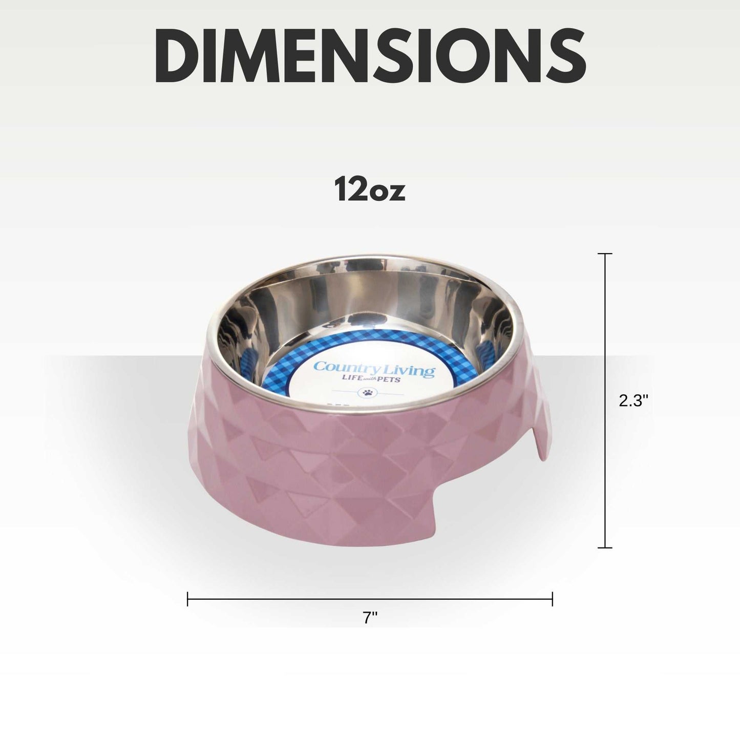 Bowl Country Living Set of 2 Diamond Twill Melamine Dog Bowls with Removable Stainless Steel Inserts – Wood Rose MLB003 24 $ Pet Lovers Store American Pet Supplies Stew's Incense