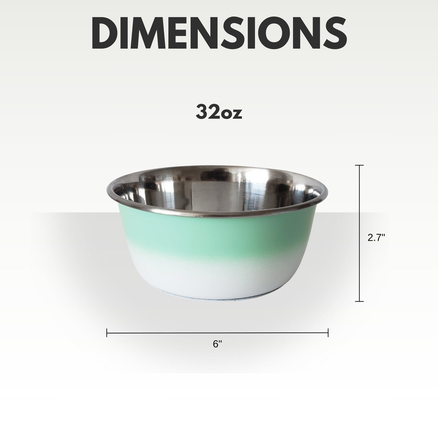 Deep Bowls Deep Dog Bowl – Stainless Steel Bowl, Ideal for Small, Medium & Large Dogs – Mint Green GRA-005 9 $ Pet Lovers Store American Pet Supplies Stew's Incense