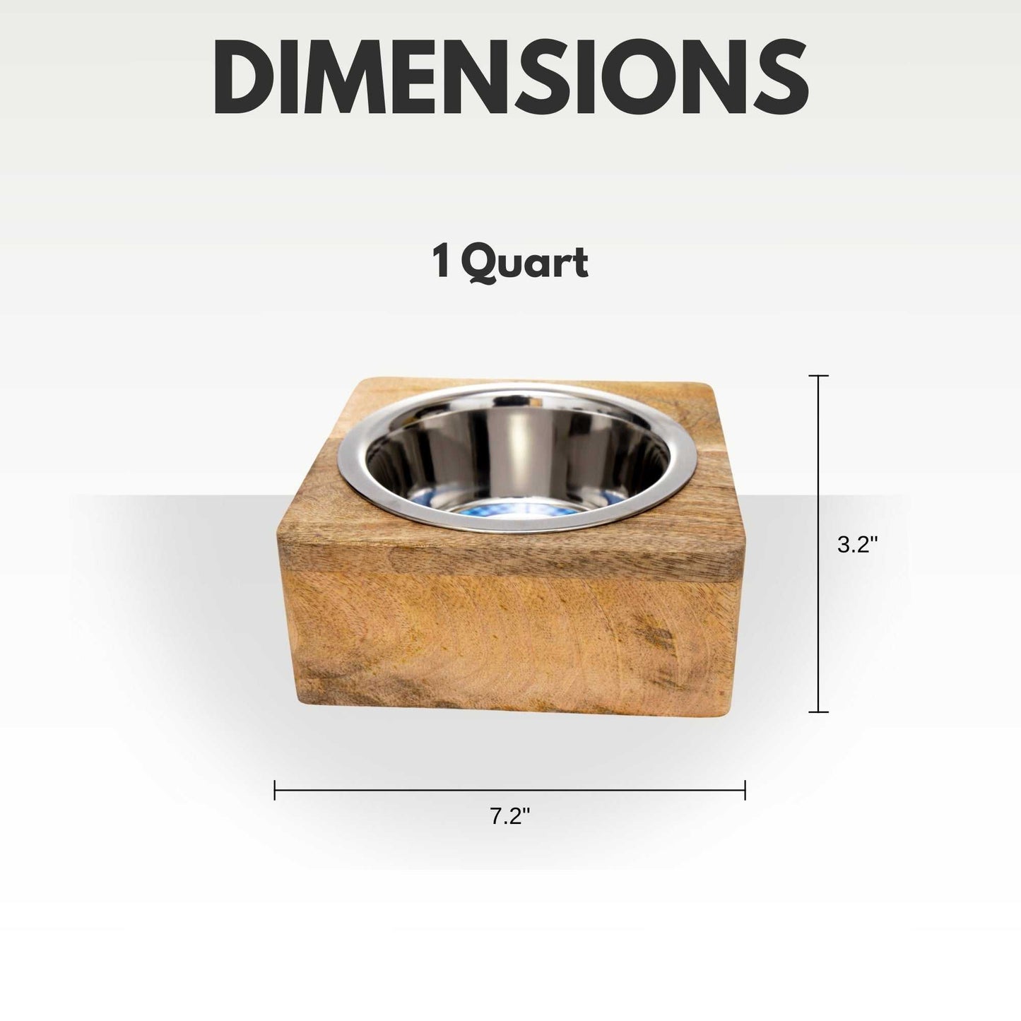Mangowood Bowls Country Living Elegant Stainless Steel Dog Bowl with Square Mango Wood Holder – 1 Quart SWB 320M 21 $ Pet Lovers Store American Pet Supplies Stew's Incense