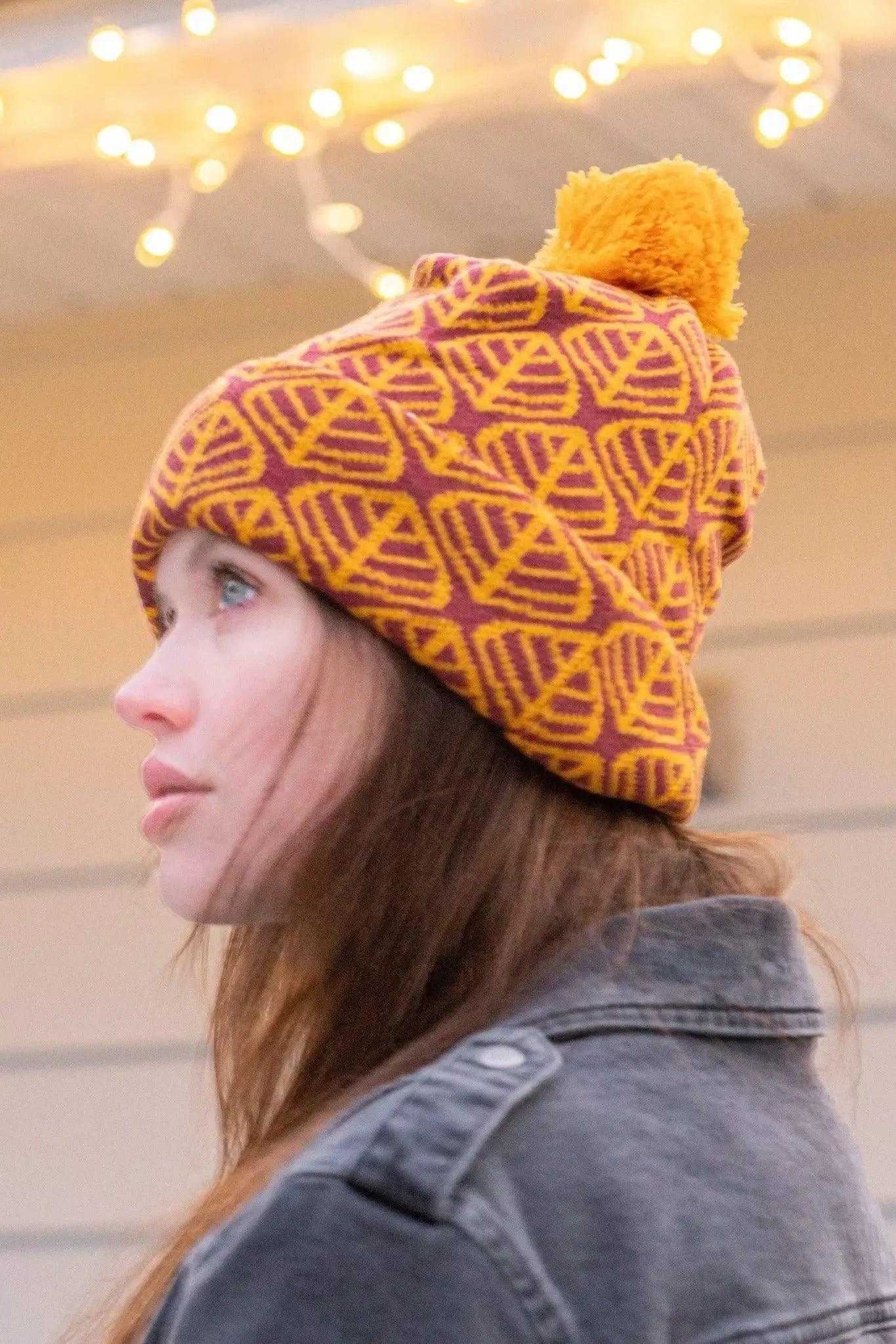 hat Crimson Glow Winter Hat with Beanie WH24CG01 29 $ Shop All Aria the Fox Stew's Incense