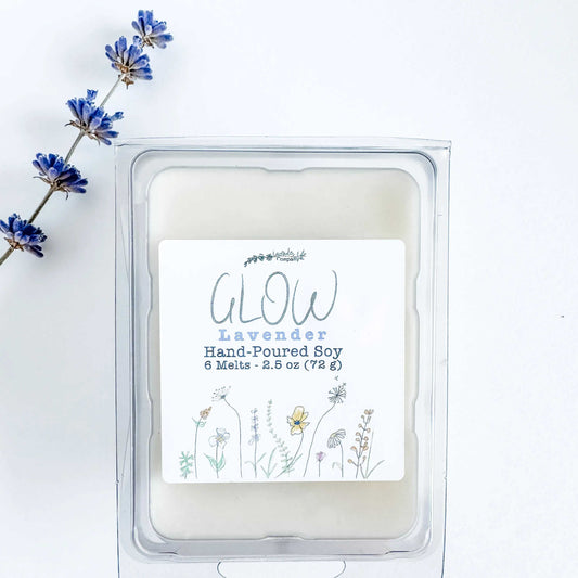 Wax Melt Glow Candle Melts sku-45236371128535 12 $ Shop All Lavender Life Company Stew's Incense
