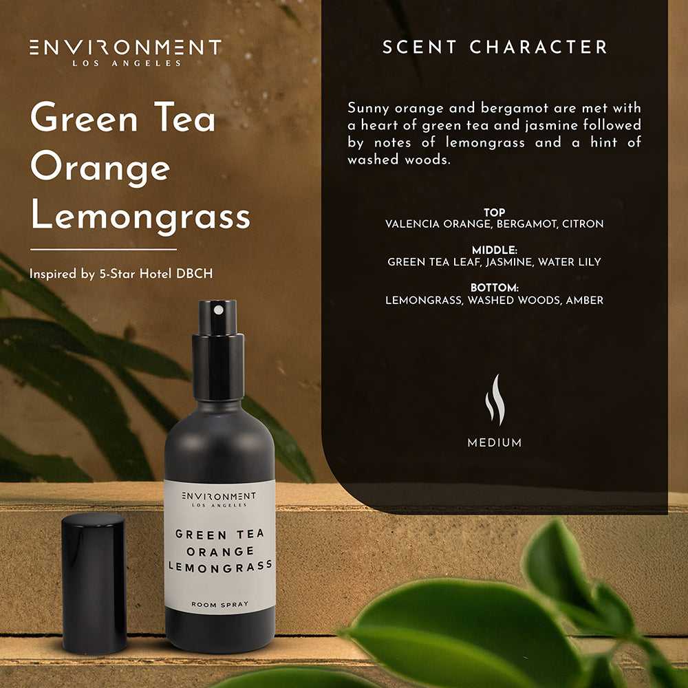 Environment - Room Spray (Hotel Aromatics) Green Tea | Orange | Lemongrass Room Spray (Inspired by Delano Beach Club Hotel®) EN-RS-DELANO 38 $ Lava Rock Diffusers Stone Candles Stew's Incense