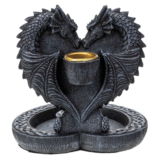 Incense Burner Dual Dragon's Heart Backflow Incense Burner 13940 19 $ Shop All The Witches Sage LLC Stew's Incense