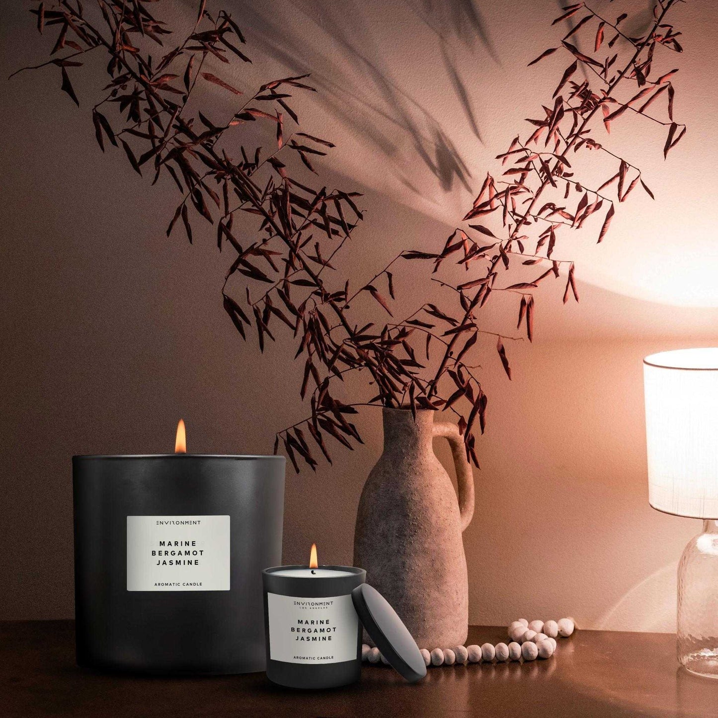Environment - Candle (Hotel Aromatics) 55oz Marine | Bergamot | Jasmine Candle (Inspired by The Ritz Carlton Hotel®) EN-CAN55-RITZCARL 139 $ Candles Stone Candles Stew's Incense