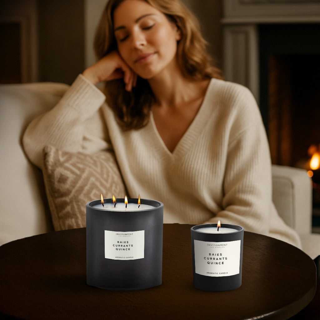 Environment - Candle 55oz Baies | Currants | Quince Candle (Inspired by Diptyque Baies®) EN-CAN55-BAISEDIP 139 $ Candles Stone Candles Stew's Incense