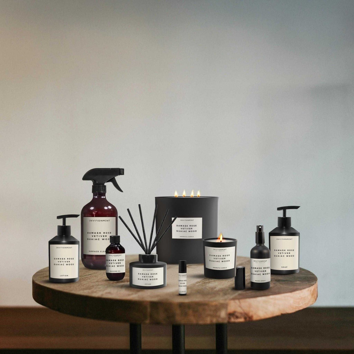 Environment - Room Spray (Hotel Aromatics) Damask Rose | Vetiver | Guaiac Wood Room Spray (Inspired by Le Labo Rose 31® and Fairmont Hotel®) EN-RS-FAIRMONT 38 $ Lava Rock Diffusers Stone Candles Stew's Incense
