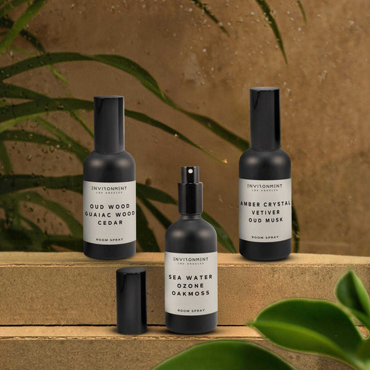 Environment - Room Spray (Hotel Aromatics) Santal | Tonka | Musk Room Spray (Inspired by Le Labo Santal® and 1 Hotel®) EN-RS-1HOTEL 38 $ Room Sprays Stone Candles Stew's Incense