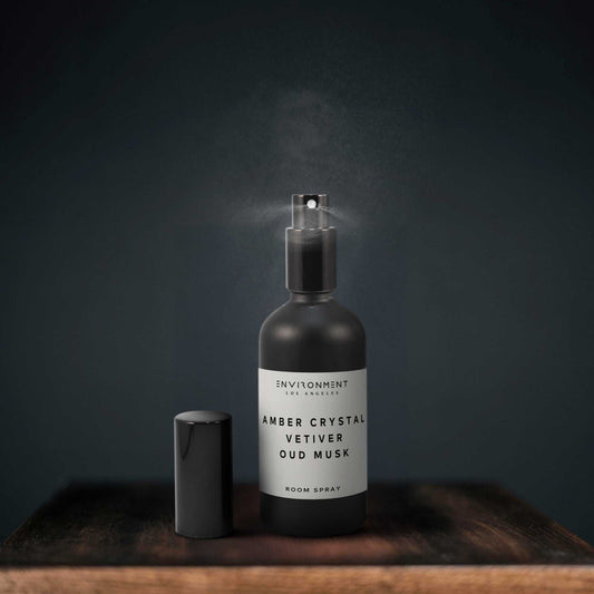 Environment - Room Spray Amber Crystal | Vetiver | Oud Musk Room Spray (Inspired by Baccarat Rouge 540®) EN-RS-MAISON 38 $ Lava Rock Diffusers Stone Candles Stew's Incense