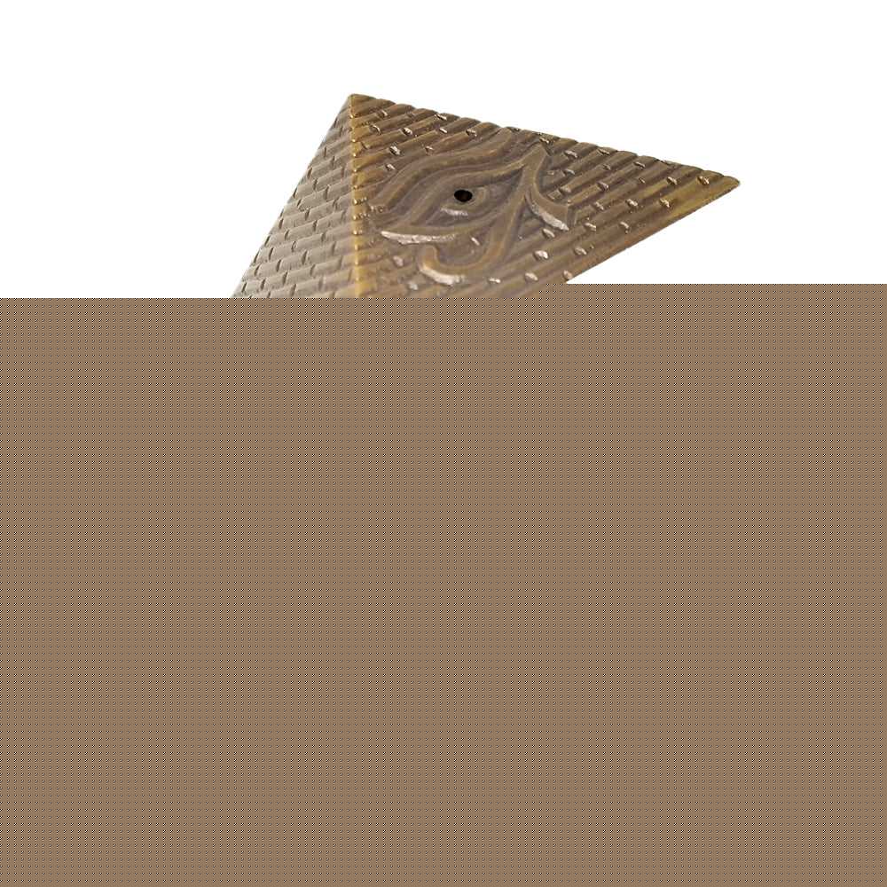 Incense Burner Solid Brass Egyption 9 Pyramid Cone Burner CB4 19 $ Shop All The Witches Sage LLC Stew's Incense