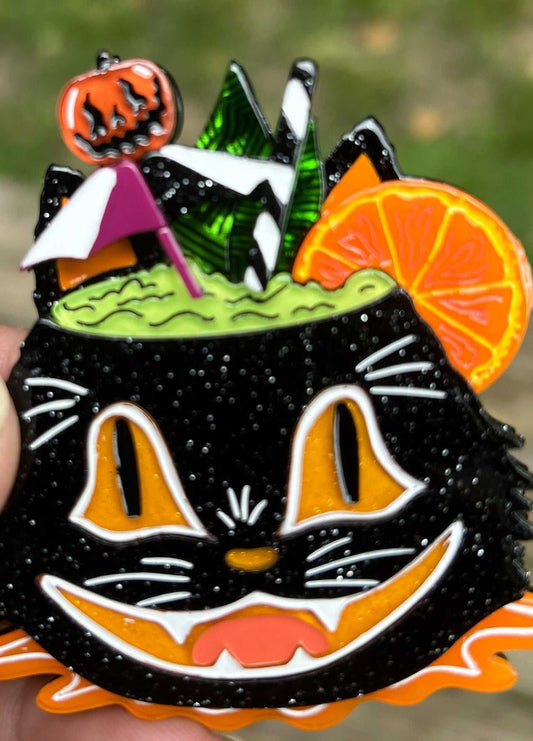 Brooches & Lapel Pins Black Magic Halloween Tiki Brooch by Carrie Hudson x Lipstick & Chrome BR-153 29 $ Shop All Quirks! Stew's Incense