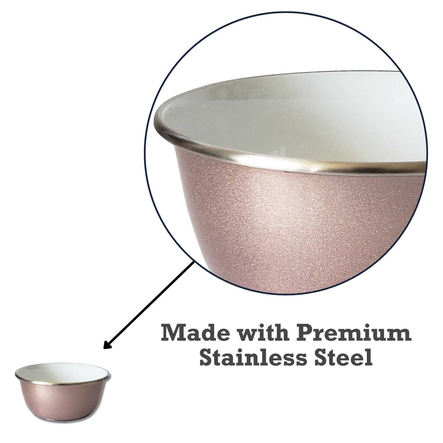 Deep Bowls Deep Dog Bowl with Paw Print Design – Stainless Steel Bowl, Ideal for Small, Medium to Large Dogs – Rose Gold GRA-001 9 $ Pet Lovers Store American Pet Supplies Stew's Incense