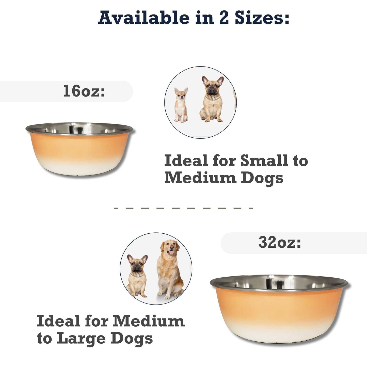 Deep Bowls Deep Dog Bowl – Stainless Steel Bowl, Ideal for Small, Medium & Large Dogs – Peach Coral GRA-003 9 $ Pet Lovers Store American Pet Supplies Stew's Incense