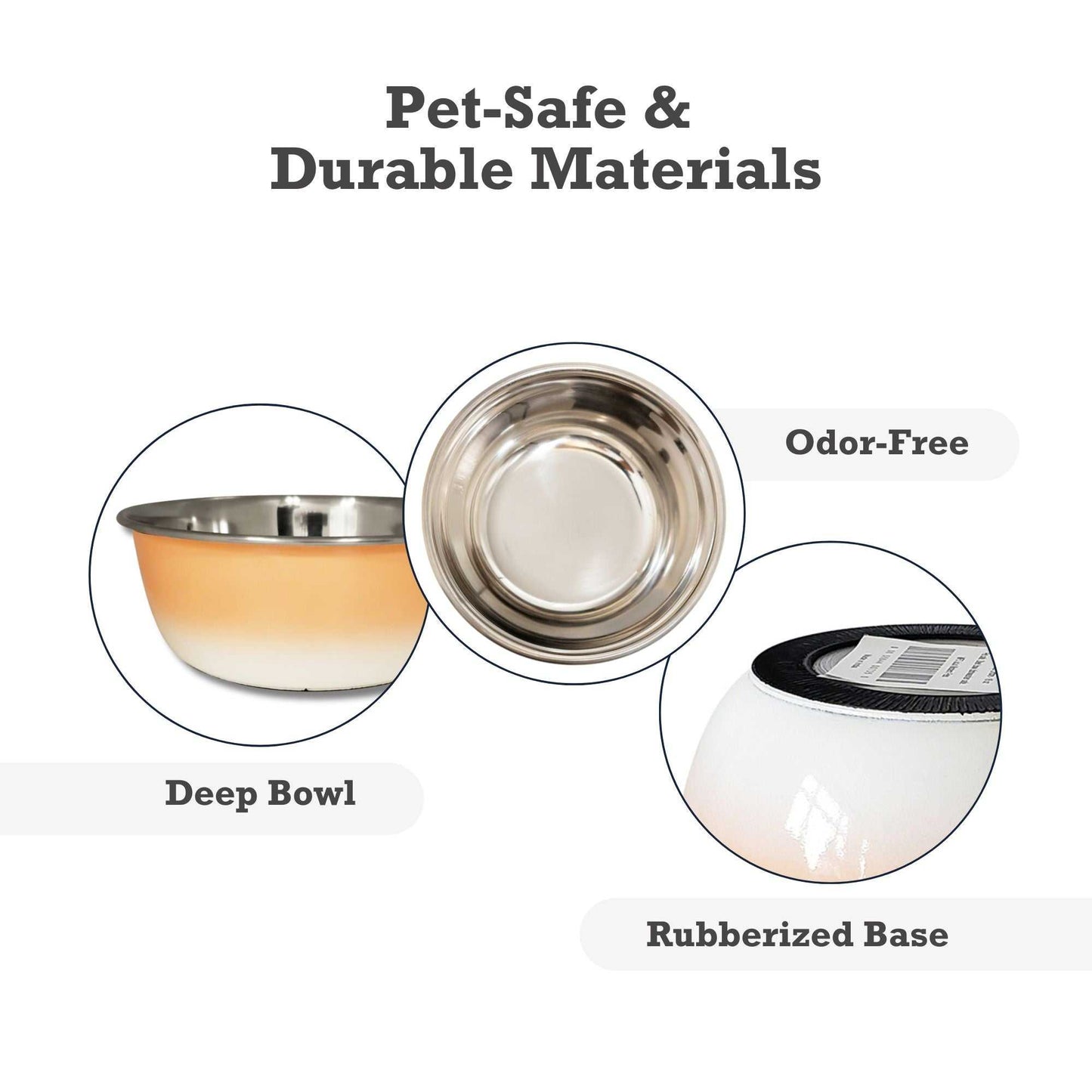 Deep Bowls Deep Dog Bowl – Stainless Steel Bowl, Ideal for Small, Medium & Large Dogs – Peach Coral GRA-003 9 $ Pet Lovers Store American Pet Supplies Stew's Incense