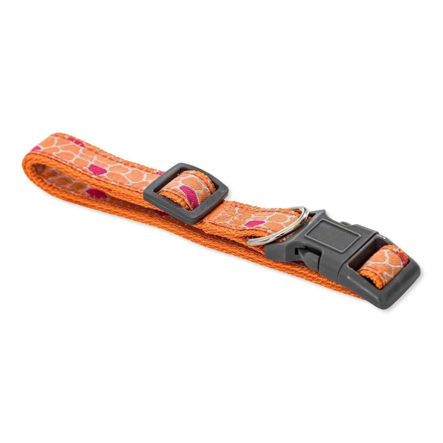 Pet Leashes Nylon Dog Collar with Embroidered Giraffe Design/Animal Print, Secure & Adjustable Fit SMH-102 GIR 12 $ Pet Lovers Store American Pet Supplies Stew's Incense
