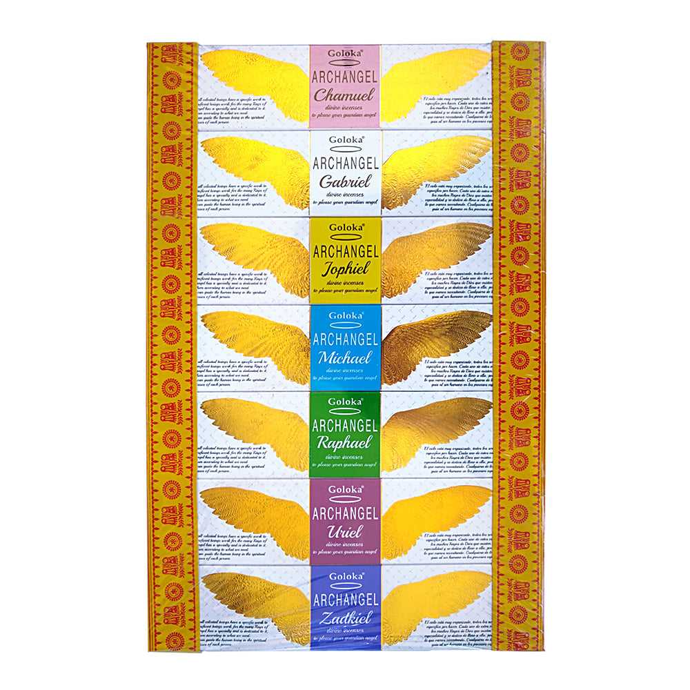 Gift Sets Goloka Seven Archangel 7-in-1 Gift Pack 38436 (GL181) 13 $ Goloka The Witches Sage LLC Stew's Incense