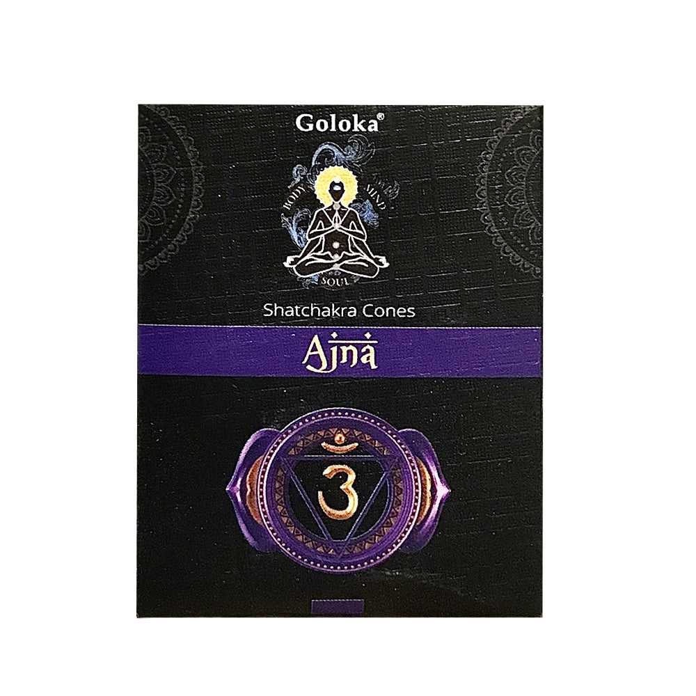 Incense Goloka Shatchakra (Chakra) Incense Cones GLC09 2 $ Goloka The Witches Sage LLC Stew's Incense