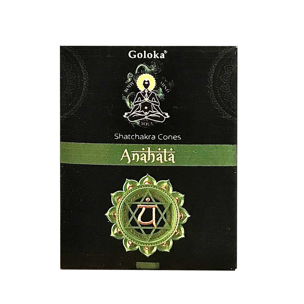 Incense Goloka Shatchakra (Chakra) Incense Cones GLC09 2 $ Goloka The Witches Sage LLC Stew's Incense