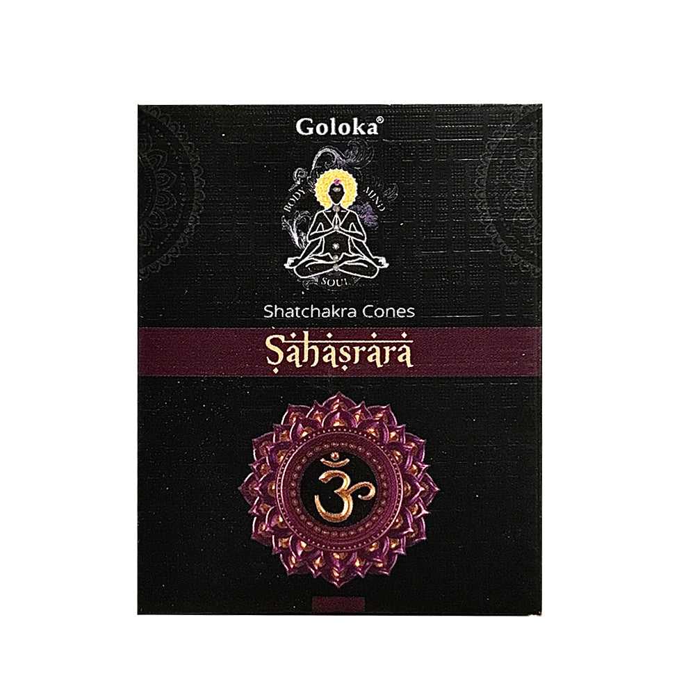 Incense Goloka Shatchakra (Chakra) Incense Cones GLC09 2 $ Goloka The Witches Sage LLC Stew's Incense