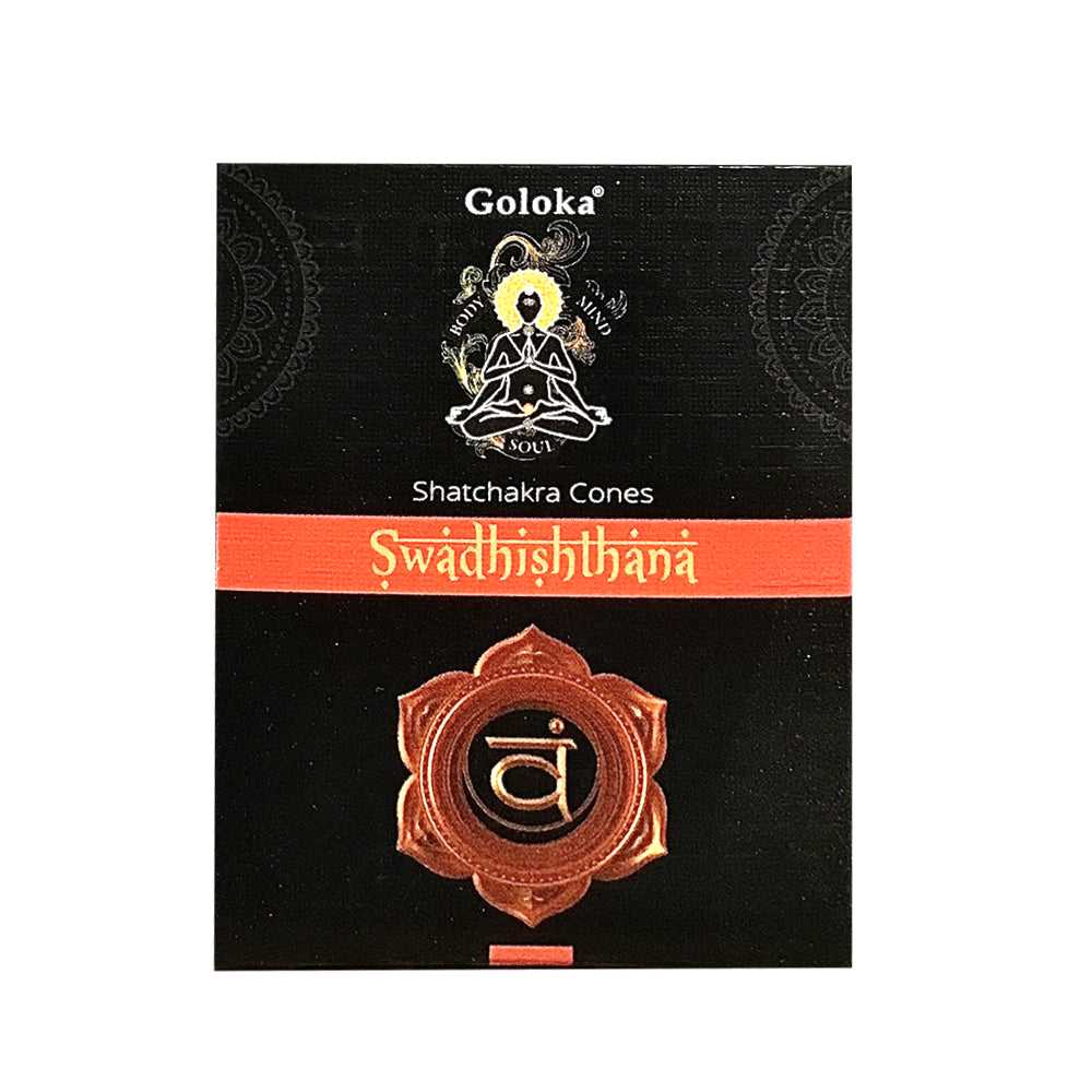 Incense Goloka Shatchakra (Chakra) Incense Cones GLC09 2 $ Goloka The Witches Sage LLC Stew's Incense