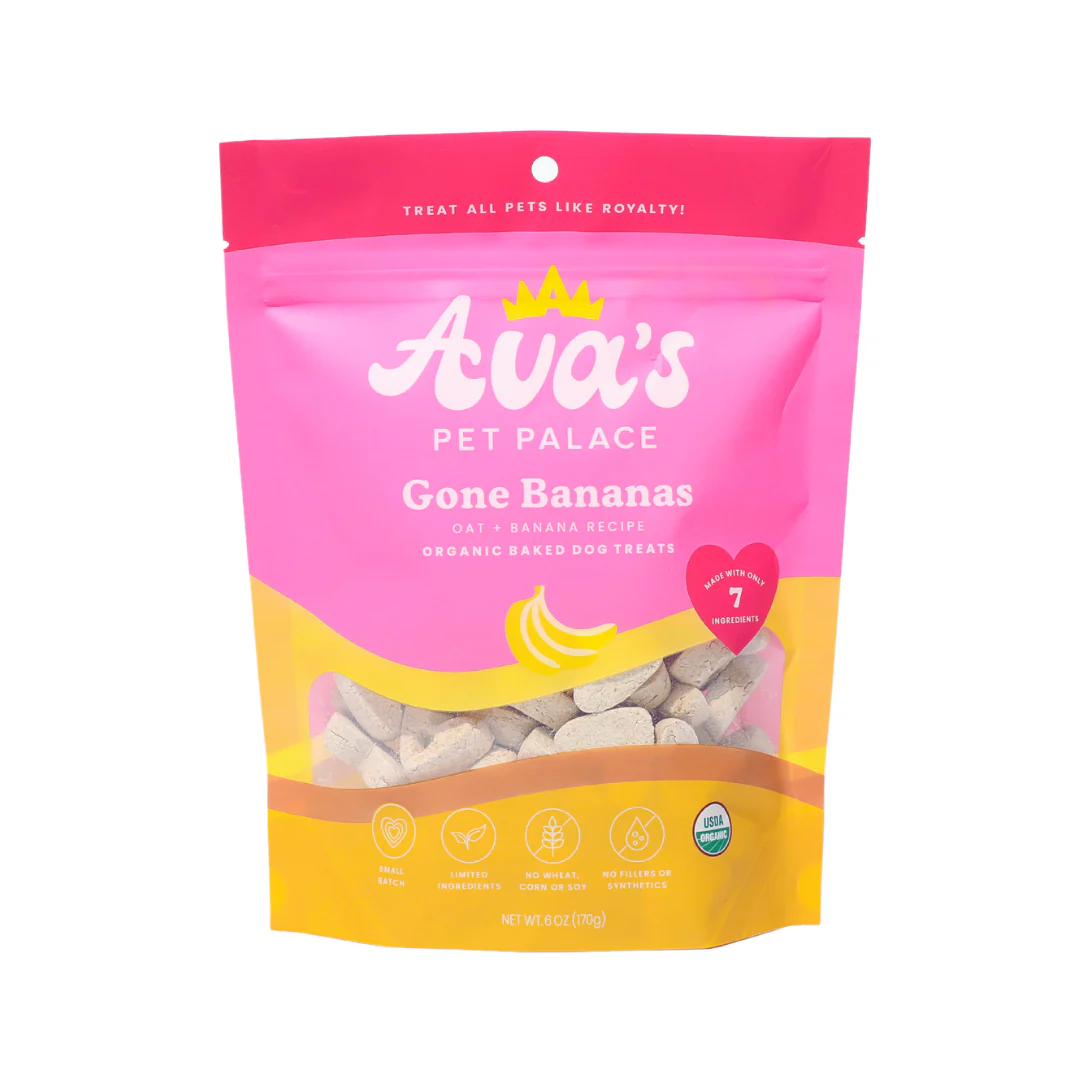 Dog Treats Ava's Pet Palace Organic Oven Baked Dog Treats - Gone Bananas (6 oz) / 2-Pack PCK9700 18 $ Pet Lovers Store American Pet Supplies Stew's Incense