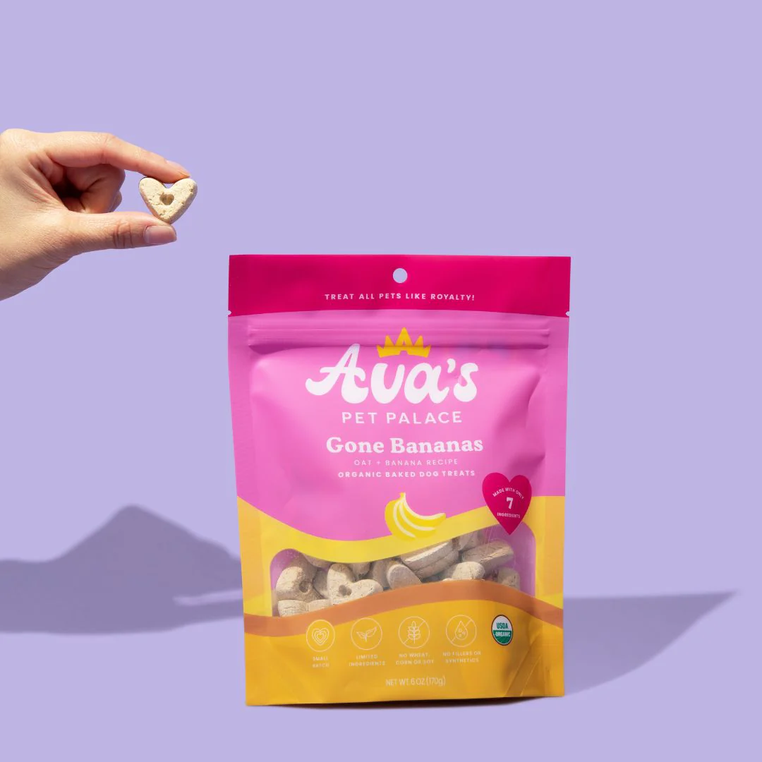 Dog Treats Ava's Pet Palace Organic Oven Baked Dog Treats - Gone Bananas (6 oz) / 2-Pack PCK9700 18 $ Pet Lovers Store American Pet Supplies Stew's Incense