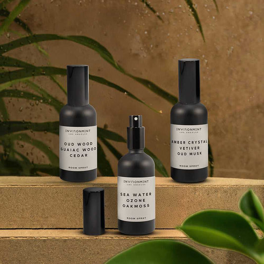 Environment - Room Spray (Hotel Aromatics) Marine | Bergamot | Jasmine Room Spray (Inspired by The Ritz Carlton Hotel®) EN-RS-RITZCARL 38 $ Lava Rock Diffusers Stone Candles Stew's Incense