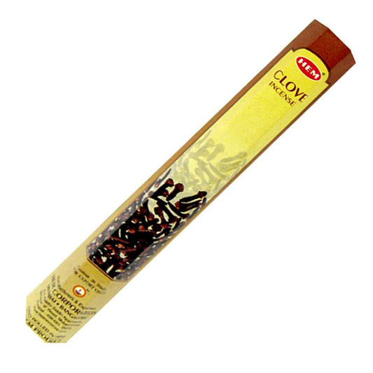 Incense HEM Clove Incense Sticks CL20 (HM126B) 1 $ Shop All The Witches Sage LLC Stew's Incense