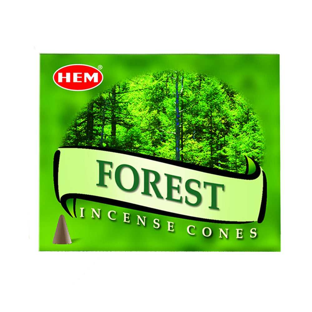 Incense HEM Forest Incense Cones HMC16 1 $ Shop All The Witches Sage LLC Stew's Incense