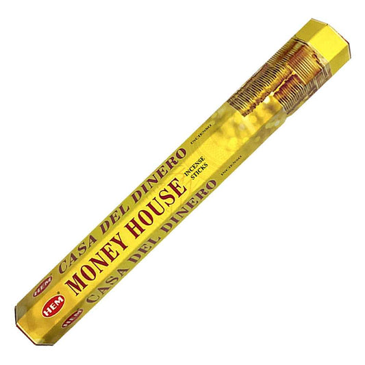 Incense HEM Money House Incense Sticks H220-MONEYH 1 $ The Witches Sage LLC Stew's Incense