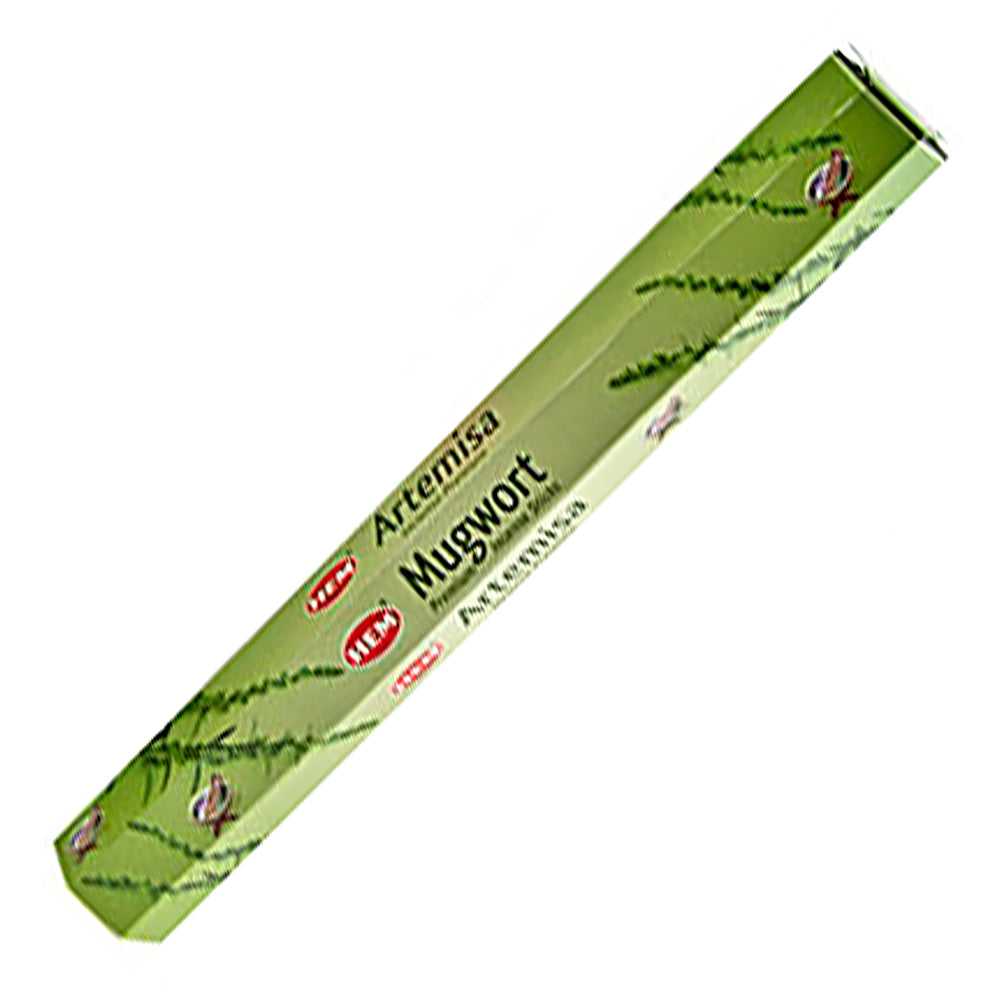 Incense HEM Mugwort Incense Sticks HM367B (MW20) 1 $ Shop All The Witches Sage LLC Stew's Incense