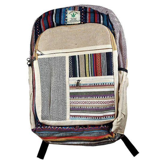 Backpack HEMP Multi Color Backpack HMPBG-008 32 $ The Witches Sage LLC Stew's Incense