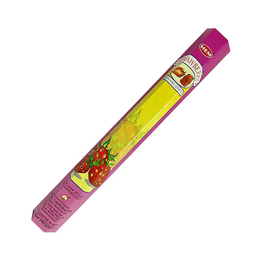 Incense HEM Strawberry Incense Sticks HM219B 1 $ Shop All The Witches Sage LLC Stew's Incense