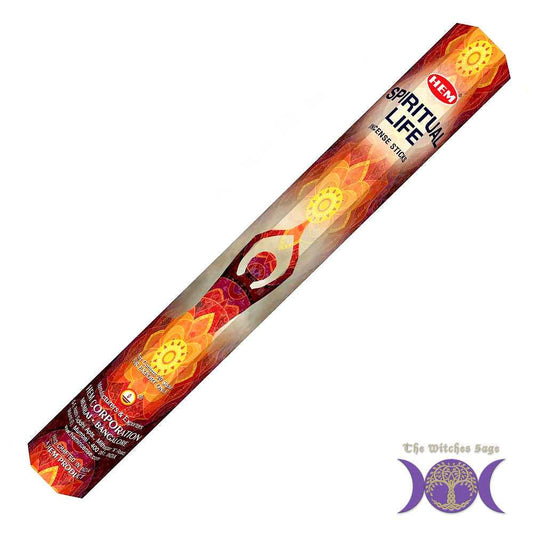 Incense HEM Spiritual Life Incense Sticks HM344B 1 $ Shop All The Witches Sage LLC Stew's Incense