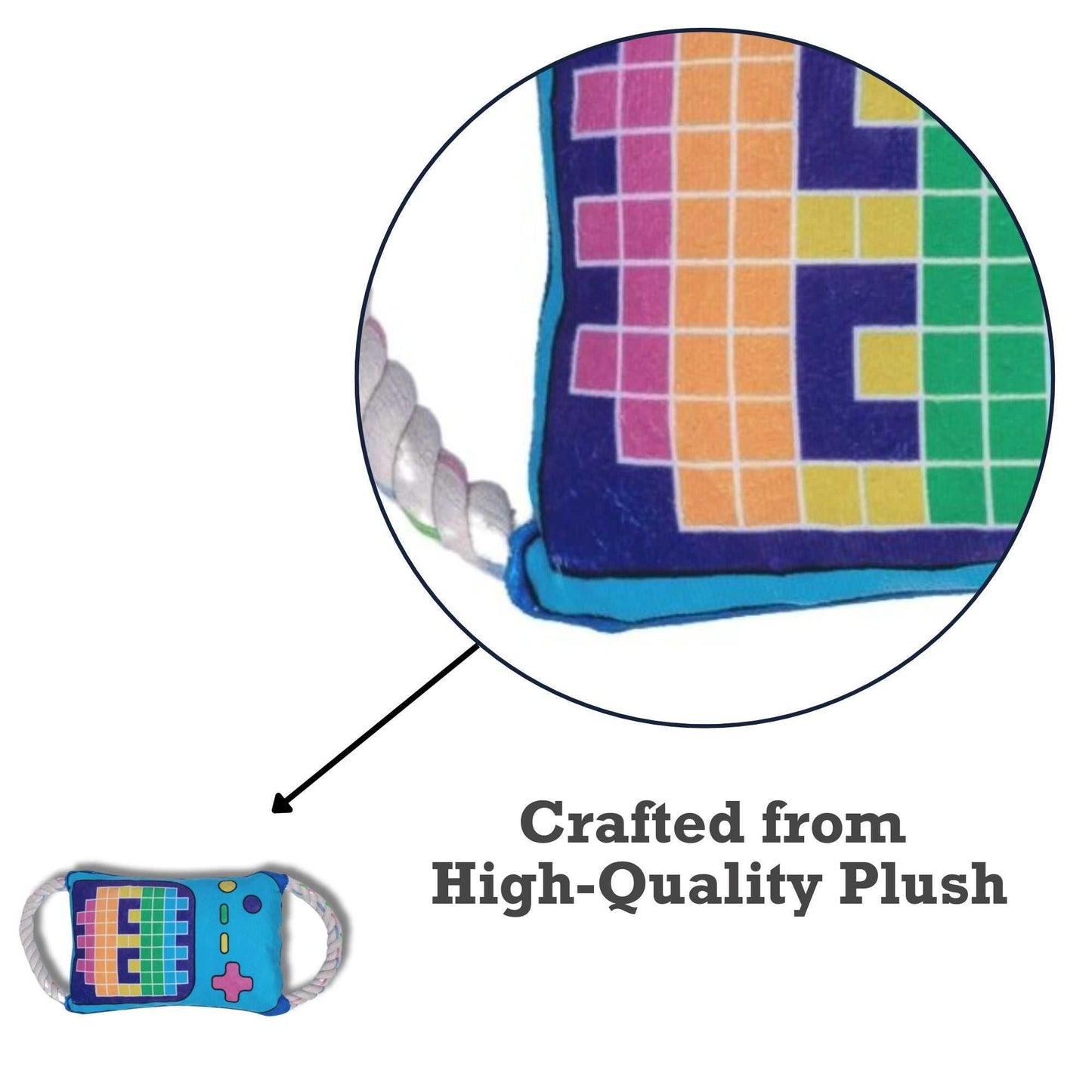 Chew Toys Retro Gamer Plush Dog Toy – with Squeaker & Crinkle Paper for Fun Play HOM319 14 $ Shop All American Pet Supplies Stew's Incense
