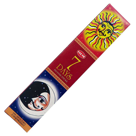 Incense Hem 7 Days Incense Sticks 51257 (7DAYS) 2 $ The Witches Sage LLC Stew's Incense