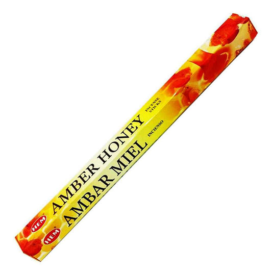 Incense Hem Amber Honey Incense Sticks 1598 1 $ The Witches Sage LLC Stew's Incense