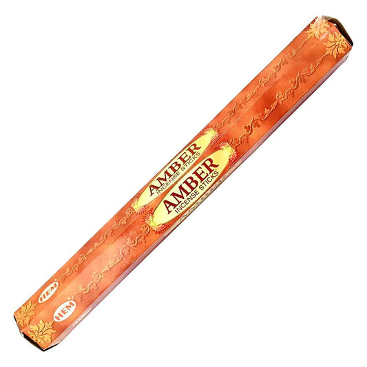 Incense Hem Amber Incense Sticks 0007 1 $ The Witches Sage LLC Stew's Incense
