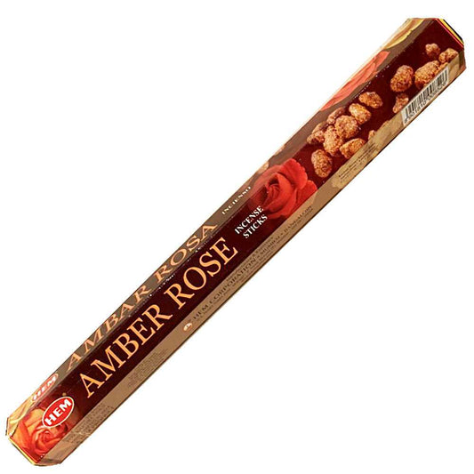 Incense Hem Amber Rose Incense Sticks 1599 1 $ Shop All The Witches Sage LLC Stew's Incense