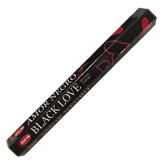 Incense Hem Black Love Incense Sticks BL20 (HM241B) 1 $ Shop All The Witches Sage LLC Stew's Incense