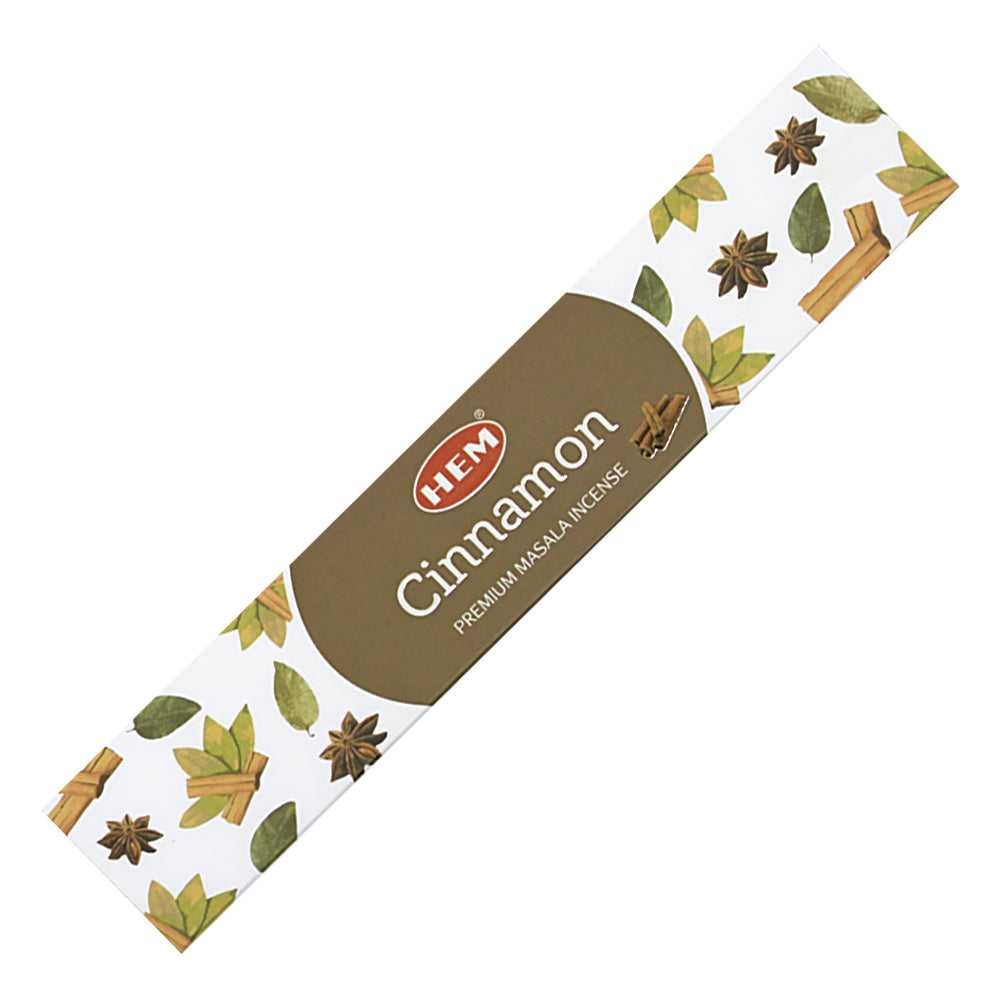 Incense Hem Cinnamon Premium Masala Incense 3872 2 $ Shop All The Witches Sage LLC Stew's Incense