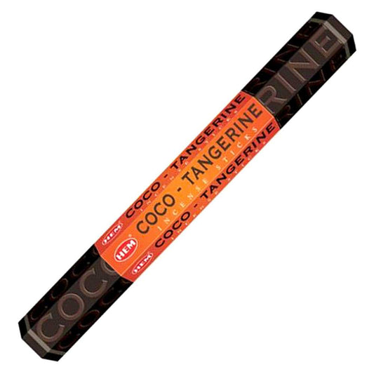 Incense HEM Coco Tangerine Incense Sticks COT20 1 $ Shop All The Witches Sage LLC Stew's Incense