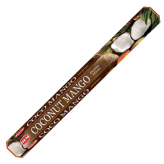 Incense Hem Coconut Mango Incense Sticks 0045 1 $ Shop All The Witches Sage LLC Stew's Incense